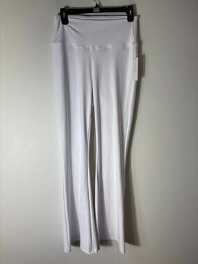 NWT Ododos White Bootcut Leggings Sz M